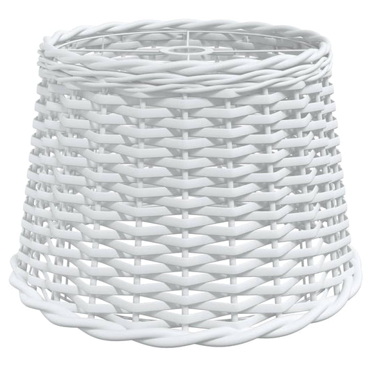 Ceiling Lamp Shade White Ø40x26 cm Wicker Ceiling Lamp Shade White Ø40x26 cm Wicker