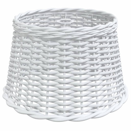 Ceiling Lamp Shade White Ø45x28 cm Wicker Ceiling Lamp Shade White Ø45x28 cm Wicker