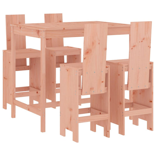 5 Piece Garden Bar Set Solid Wood Douglas 5 Piece Garden Bar Set Solid Wood Douglas