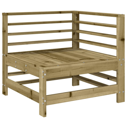 Garden Corner Sofa Impregnated Wood Pine Garden Corner Sofa Impregnated Wood Pine
