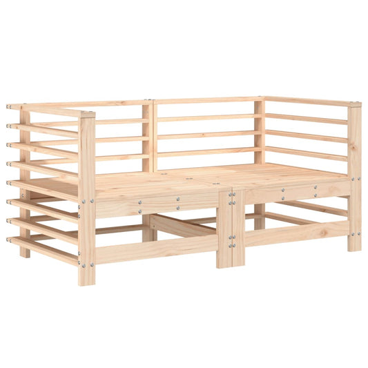Garden Corner Sofas 2 pcs Solid Wood Pine Garden Corner Sofas 2 pcs Solid Wood Pine