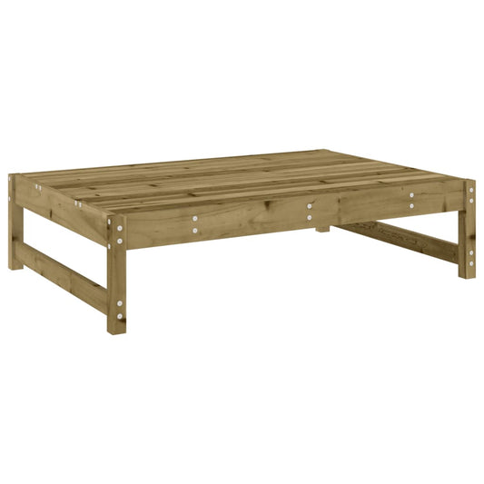 Garden Footstool 120x80 cm Impregnated Wood Pine Garden Footstool 120x80 cm Impregnated Wood Pine