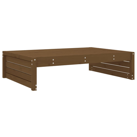 Garden Footstool | Honey brown | Solid pine wood | 120x80 cm | Modular Garden Footstool | Honey brown | Solid pine wood | 120x80 cm | Modular