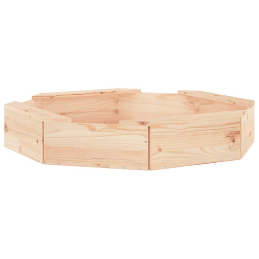 Sandbox with Seats Octagon Solid Wood Pine Sandbox with Seats Octagon Solid Wood Pine