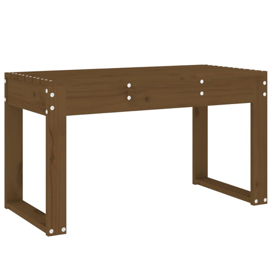 Garden Bench | Honey Brown | Solid Pine Wood | Medium | Durable Garden Bench | Honey Brown | Solid Pine Wood | Medium | Durable