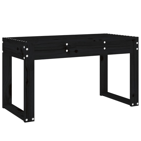 Garden Bench | Black | Solid Pine Wood | Standard | Durable Garden Bench | Black | Solid Pine Wood | Standard | Durable