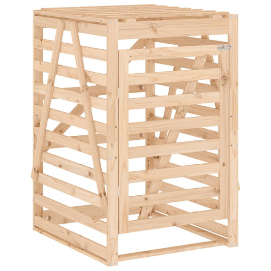 Wheelie Bin Storage 84x90x128.5 cm Solid Wood Pine Wheelie Bin Storage 84x90x128.5 cm Solid Wood Pine