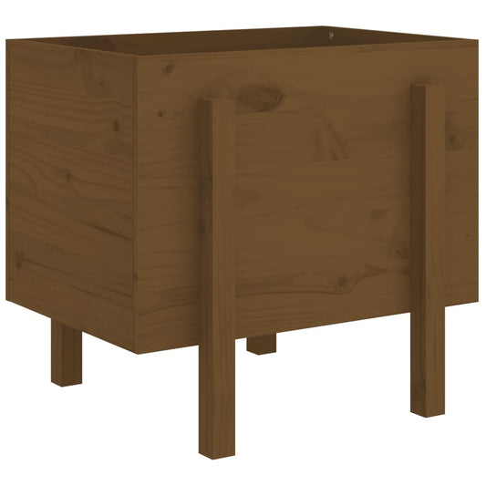 Garden Planter Honey Brown 62x50x57 cm Solid Wood Pine Garden Planter Honey Brown 62x50x57 cm Solid Wood Pine