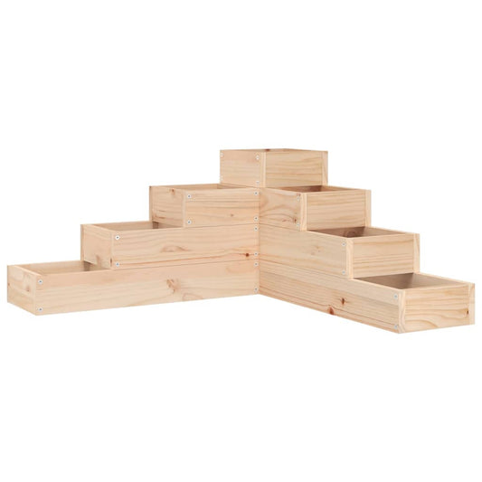 Garden Planter 4-Tier 80.5x79x36 cm Solid Wood Pine Garden Planter 4-Tier 80.5x79x36 cm Solid Wood Pine