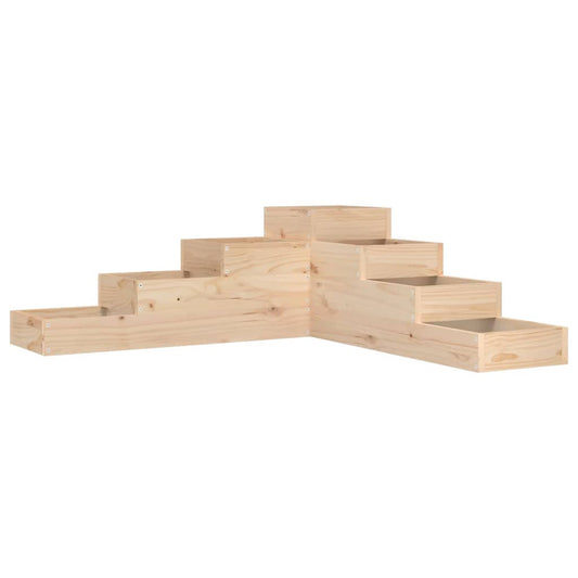 Garden Planter 4-Tier 106x104.5x36 cm Solid Wood Pine Garden Planter 4-Tier 106x104.5x36 cm Solid Wood Pine