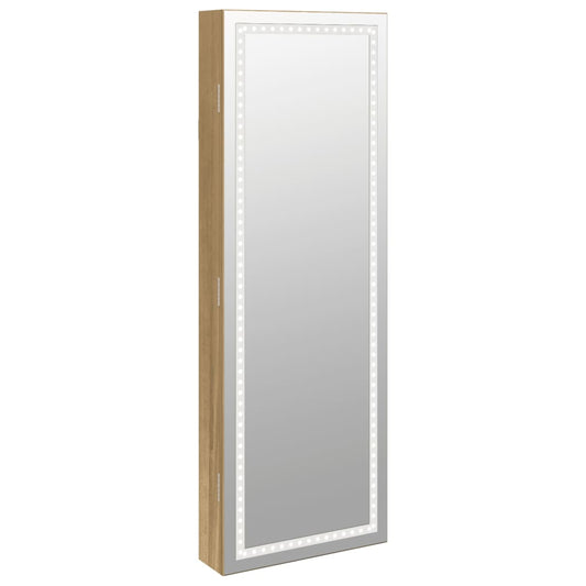 Mirror Jewellery Cabinet with LED Lights Wall Mounted Mirror Jewellery Cabinet with LED Lights Wall Mounted