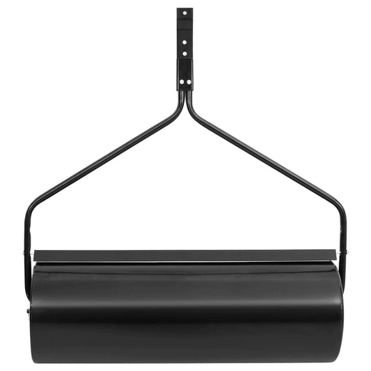 Garden Lawn Roller Push Black 63 L Iron Garden Lawn Roller Push Black 63 L Iron