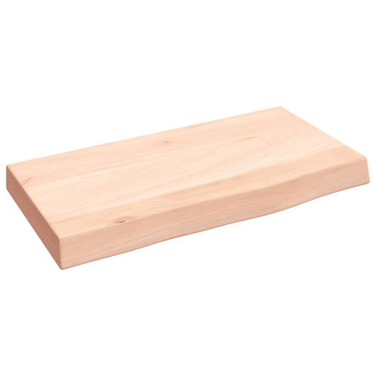 Wall Shelf 40x20x4 cm Untreated Solid Wood Oak Wall Shelf 40x20x4 cm Untreated Solid Wood Oak