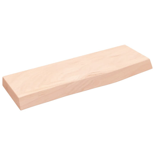 Wall Shelf 60x20x4 cm Untreated Solid Wood Oak Wall Shelf 60x20x4 cm Untreated Solid Wood Oak