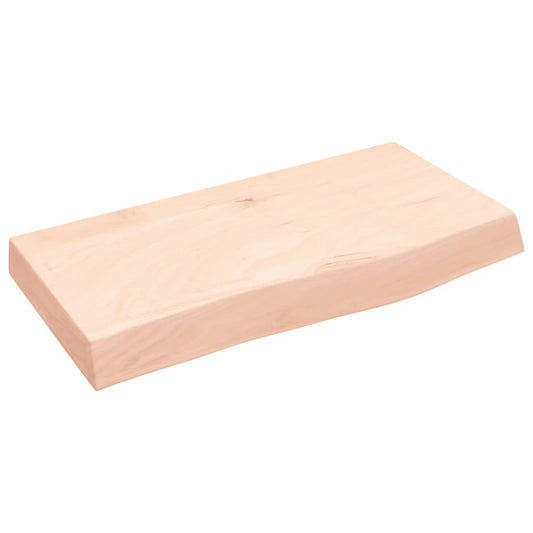 Wall Shelf 60x30x(2-6) cm Untreated Solid Wood Oak Wall Shelf 60x30x(2-6) cm Untreated Solid Wood Oak
