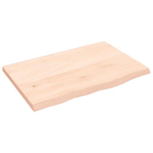 Wall Shelf 60x40x2 cm Untreated Solid Wood Oak Wall Shelf 60x40x2 cm Untreated Solid Wood Oak