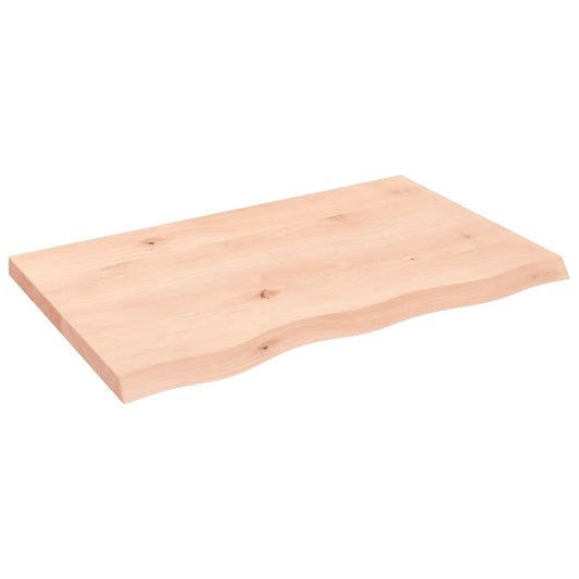 Wall Shelf 80x50x(2-4) cm Untreated Solid Wood Oak Wall Shelf 80x50x(2-4) cm Untreated Solid Wood Oak