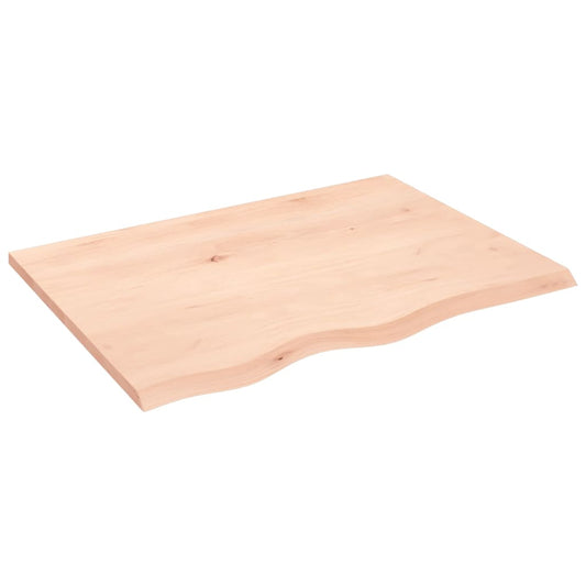 Wall Shelf 80x60x2 cm Untreated Solid Wood Oak Wall Shelf 80x60x2 cm Untreated Solid Wood Oak