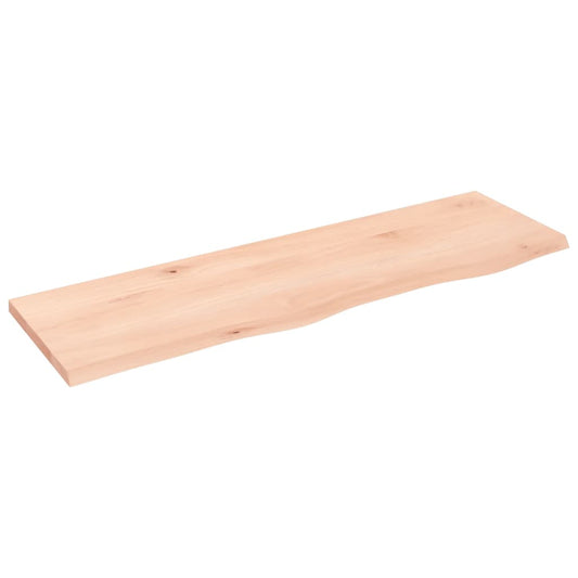 Wall Shelf 100x30x2 cm Untreated Solid Wood Oak Wall Shelf 100x30x2 cm Untreated Solid Wood Oak