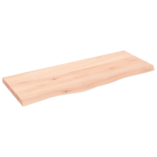 Wall Shelf 100x40x(2-4) cm Untreated Solid Wood Oak Wall Shelf 100x40x(2-4) cm Untreated Solid Wood Oak