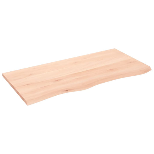 Wall Shelf 100x50x2 cm Untreated Solid Wood Oak Wall Shelf 100x50x2 cm Untreated Solid Wood Oak