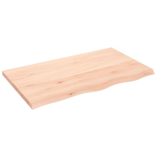 Wall Shelf 100x60x(2-4) cm Untreated Solid Wood Oak Wall Shelf 100x60x(2-4) cm Untreated Solid Wood Oak