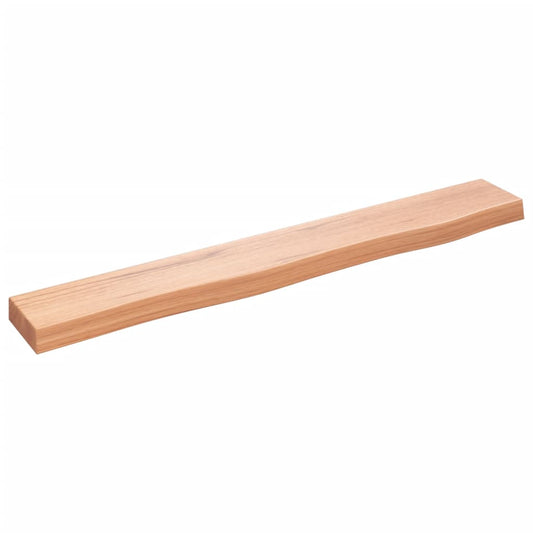 Wall Shelf Light Brown 80x10x4 cm Treated Solid Wood Oak Wall Shelf Light Brown 80x10x4 cm Treated Solid Wood Oak