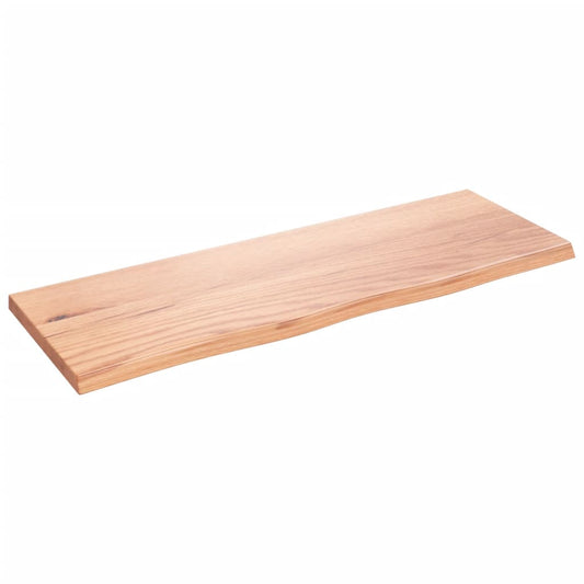 Wall Shelf Light Brown 80x30x2 cm Treated Solid Wood Oak Wall Shelf Light Brown 80x30x2 cm Treated Solid Wood Oak
