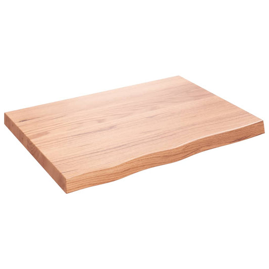 Wall Shelf Light Brown 80x60x(2-6) cm Treated Solid Wood Oak Wall Shelf Light Brown 80x60x(2-6) cm Treated Solid Wood Oak