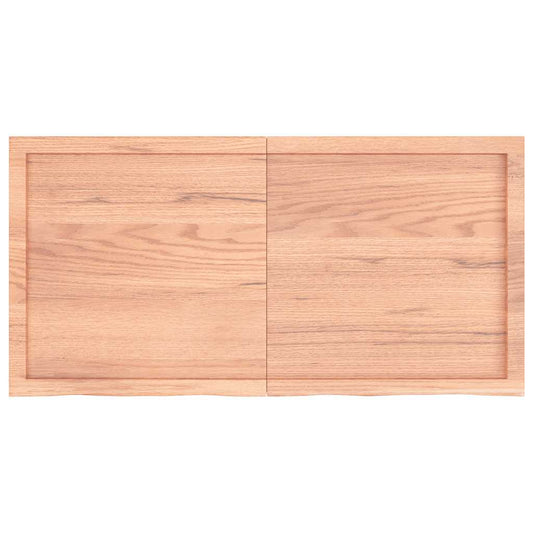 Wall Shelf Light Brown 120x60x(2-6) cm Treated Solid Wood Oak Wall Shelf Light Brown 120x60x(2-6) cm Treated Solid Wood Oak