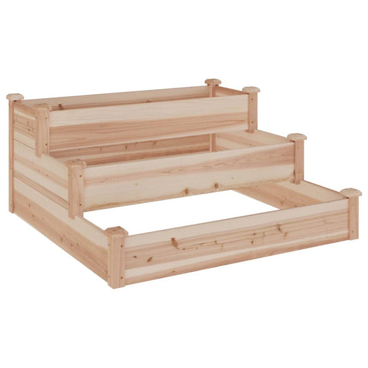 Garden Raised Bed 120x120x56 cm Solid Wood Fir Garden Raised Bed 120x120x56 cm Solid Wood Fir