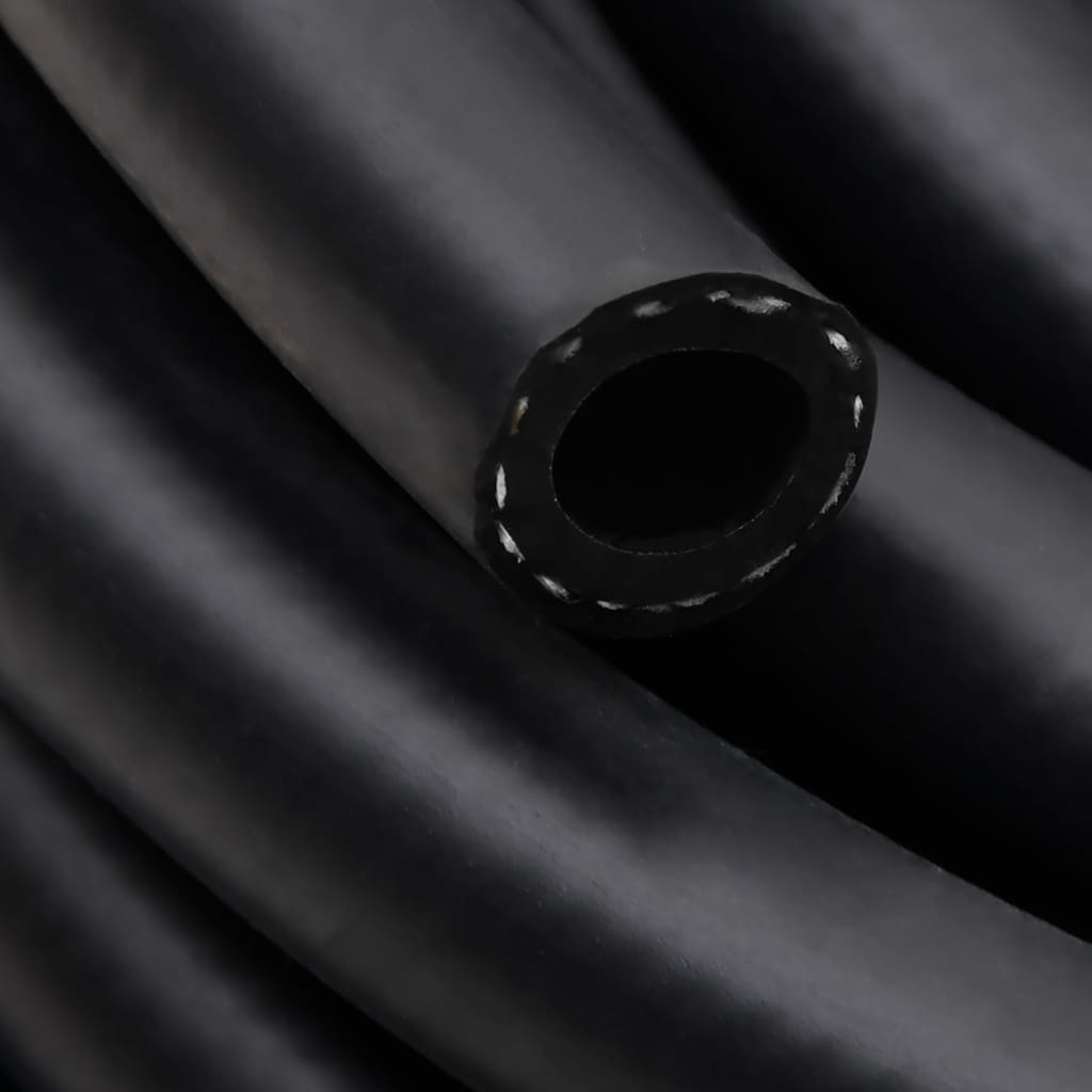 Hybrid Air Hose Black 0.6" 10 m Rubber and PVC