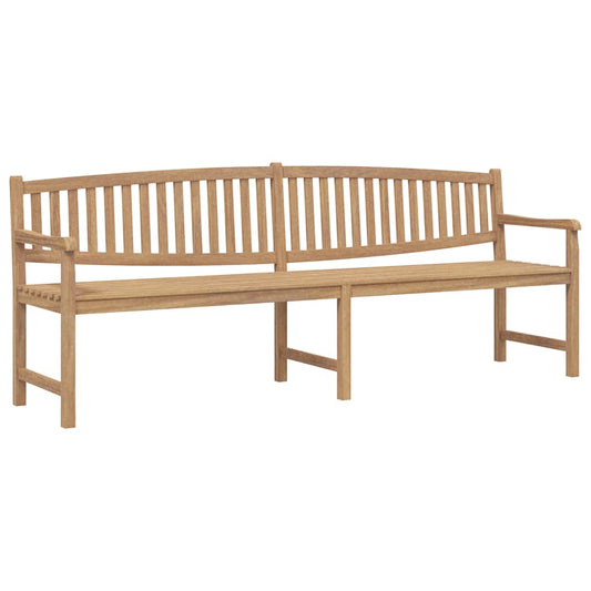 Garden Bench 228x59.5x90 cm Solid Teak Wood Garden Bench 228x59.5x90 cm Solid Teak Wood