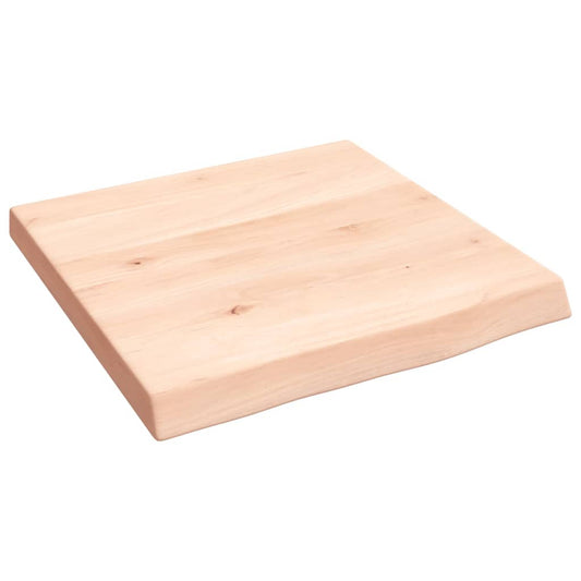 Bathroom Countertop 40x40x(2-4) cm Untreated Solid Wood Bathroom Countertop 40x40x(2-4) cm Untreated Solid Wood