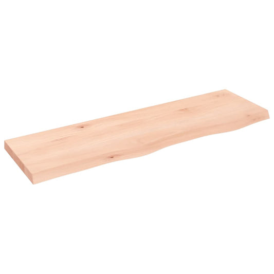Bathroom Countertop 100x30x(2-4) cm Untreated Solid Wood Bathroom Countertop 100x30x(2-4) cm Untreated Solid Wood