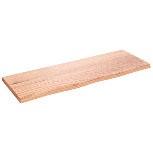 Bathroom Countertop Light Brown 80x30x2 cm Treated Solid Wood Bathroom Countertop Light Brown 80x30x2 cm Treated Solid Wood