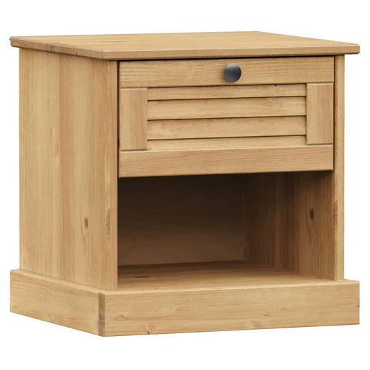 Bedside Cabinet VIGO 42x35x42 cm Solid Wood Pine Bedside Cabinet VIGO 42x35x42 cm Solid Wood Pine