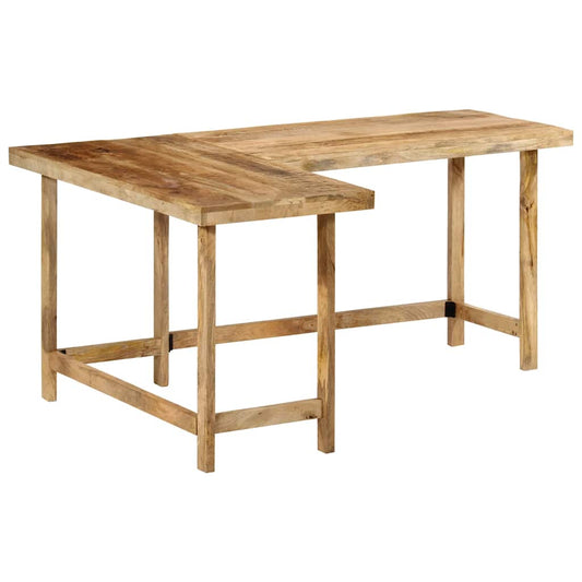 Desk 165x110x75 cm Solid Wood Mango Desk 165x110x75 cm Solid Wood Mango