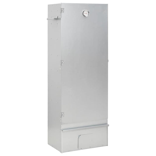 BBQ Oven Smoker with Table Galvanised Steel BBQ Oven Smoker with Table Galvanised Steel