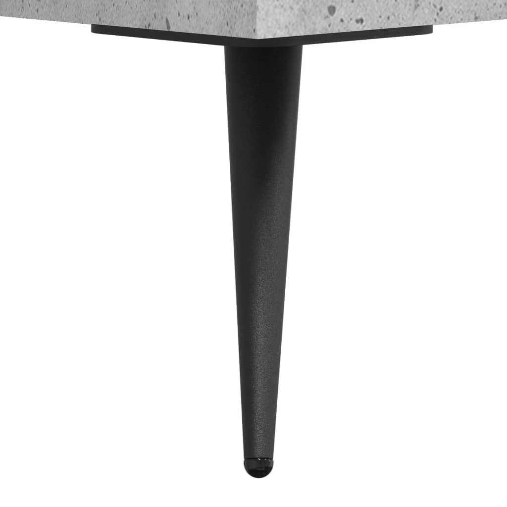 Sideboard Concrete Grey 69,5x34x90 cm Engineered Wood