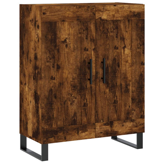 Sideboard Smoked Oak 69,5x34x90 cm Engineered Wood Sideboard Smoked Oak 69,5x34x90 cm Engineered Wood
