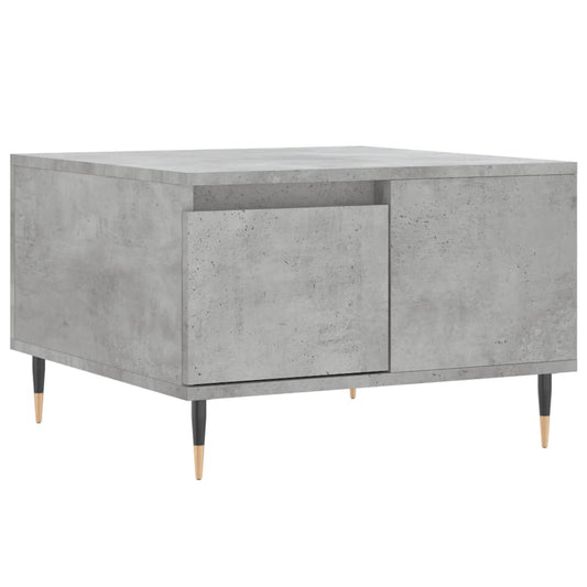 Coffee Table Concrete Grey 55x55x36.5 cm Engineered Wood Coffee Table Concrete Grey 55x55x36.5 cm Engineered Wood