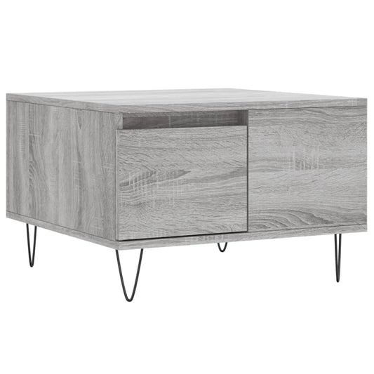 Coffee Table Grey Sonoma 55x55x36.5 cm Engineered Wood Coffee Table Grey Sonoma 55x55x36.5 cm Engineered Wood