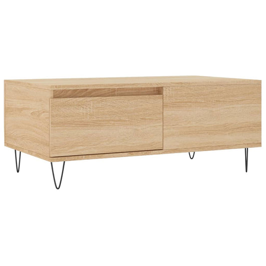 Coffee Table Sonoma Oak 90x50x36.5 cm Engineered Wood Coffee Table Sonoma Oak 90x50x36.5 cm Engineered Wood