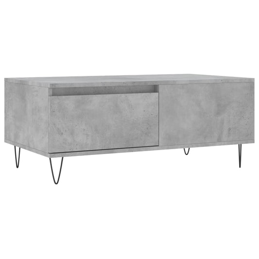 Coffee Table Concrete Grey 90x50x36.5 cm Engineered Wood Coffee Table Concrete Grey 90x50x36.5 cm Engineered Wood
