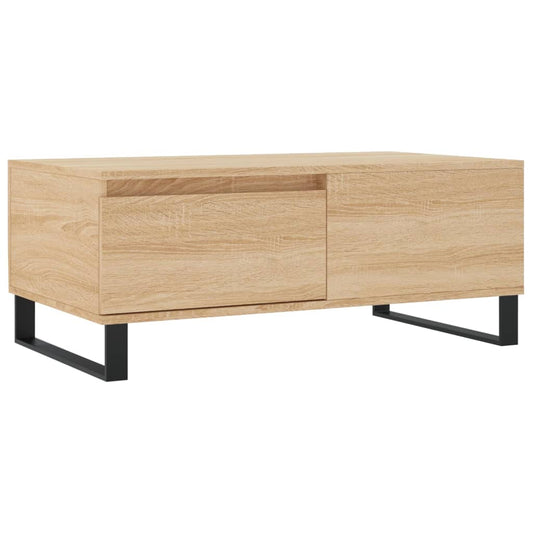 Coffee Table Sonoma Oak 90x50x36,5 cm Engineered Wood Coffee Table Sonoma Oak 90x50x36,5 cm Engineered Wood
