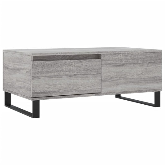 Coffee Table Grey Sonoma 90x50x36.5 cm Engineered Wood Coffee Table Grey Sonoma 90x50x36.5 cm Engineered Wood