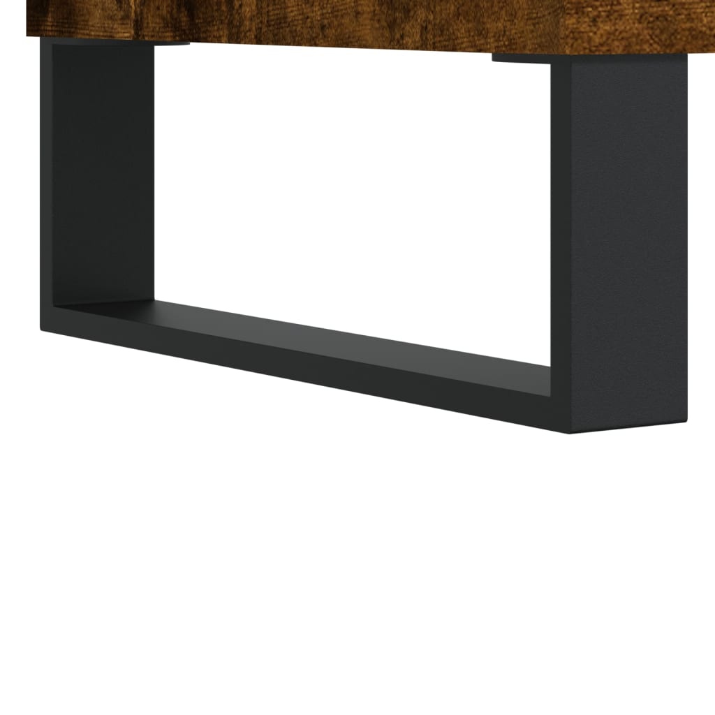 Sideboards 2 pcs Smoked Oak 40x35x70 cm Engineered Wood