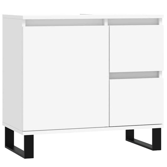 Bathroom Cabinet White 65x33x60 cm Engineered Wood Bathroom Cabinet White 65x33x60 cm Engineered Wood