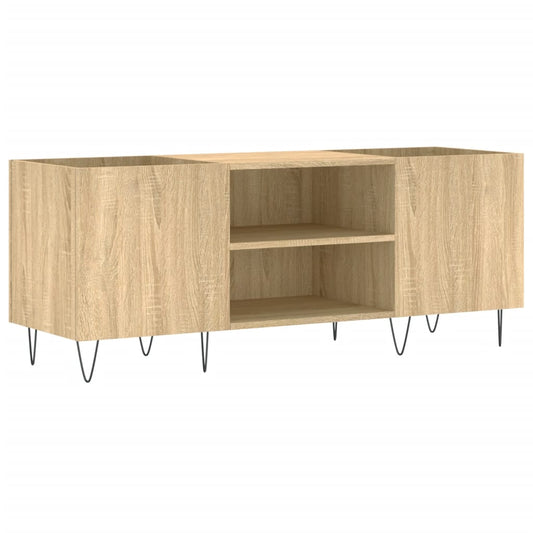 Record Cabinet Sonoma Oak 121x38x48 cm Engineered Wood Record Cabinet Sonoma Oak 121x38x48 cm Engineered Wood